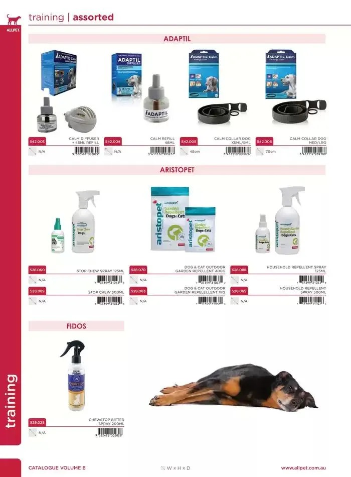 Dog Catalogue 2025 - Catalogue valid from 3 March to 31 December 2025 - page 190