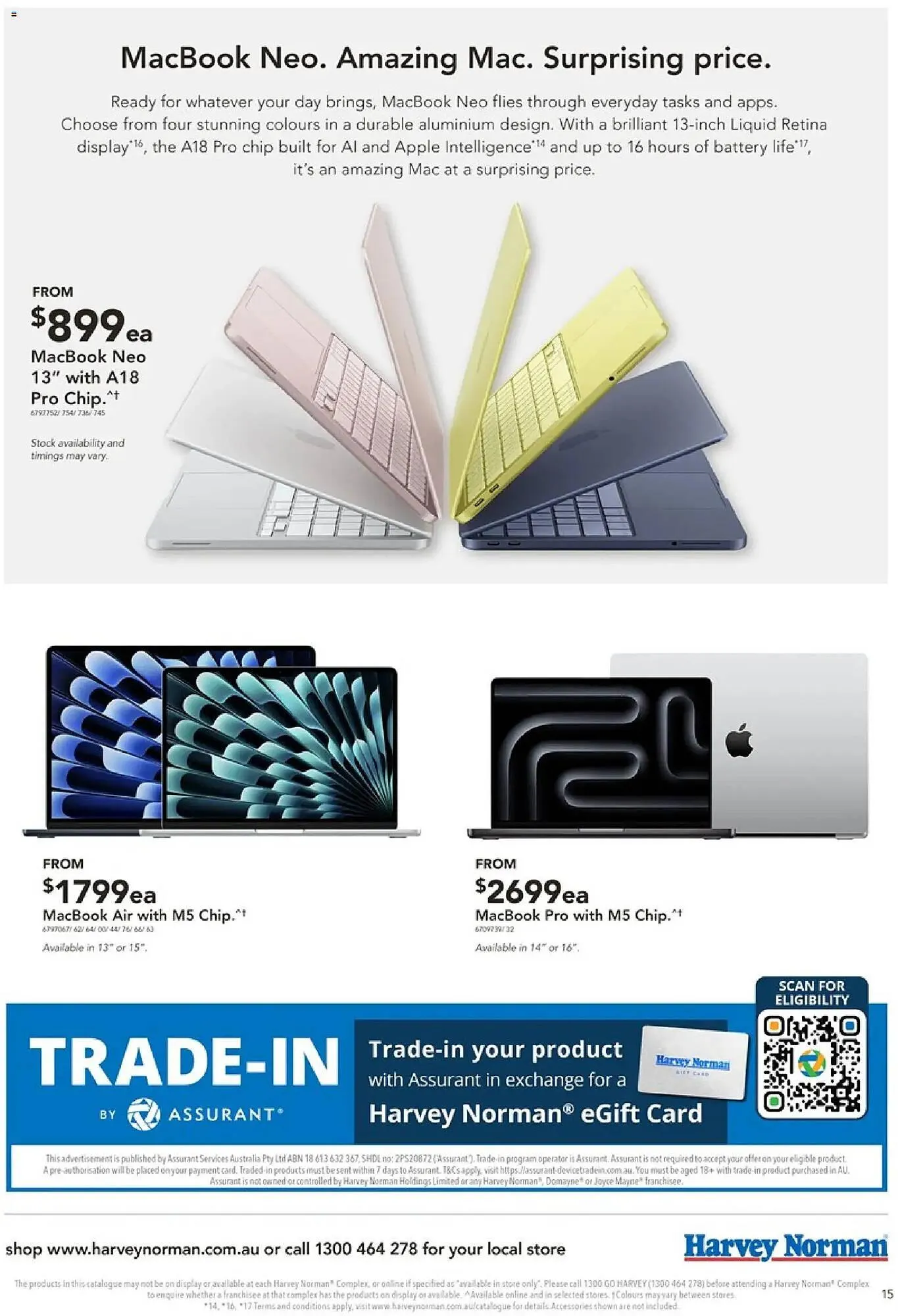 Harvey Norman catalogue - Catalogue valid from 1 April to 15 April 2026 - page 15