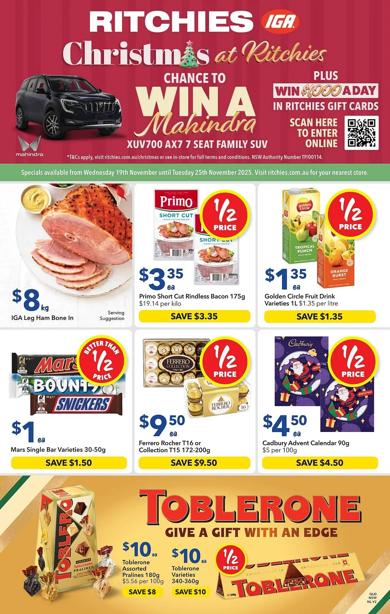 Ritchies catalogue - Catalogue valid from 19 November to 25 November 2025 - page 1