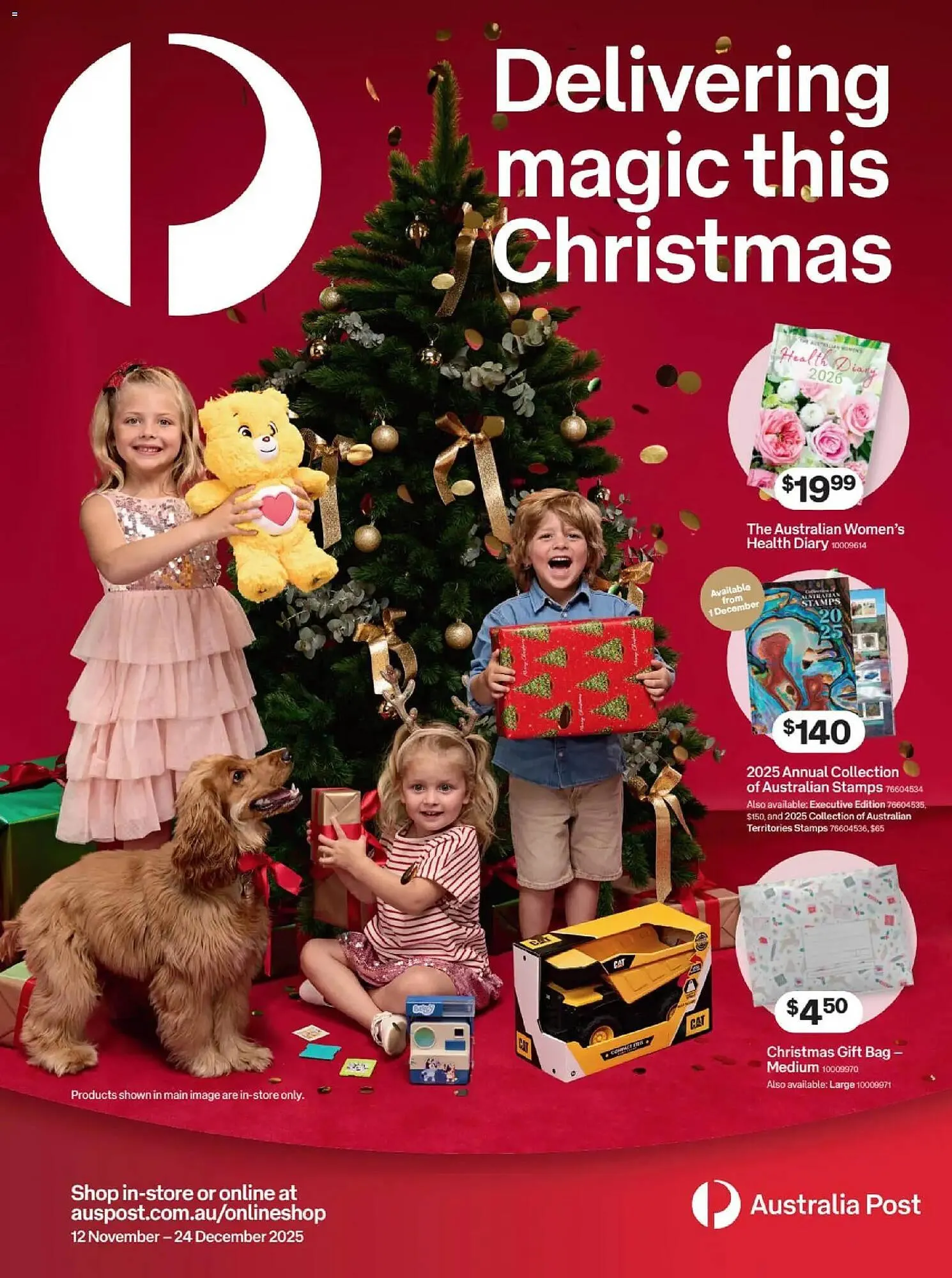 Australia Post catalogue - Catalogue valid from 11 November to 24 December 2025 - page 1