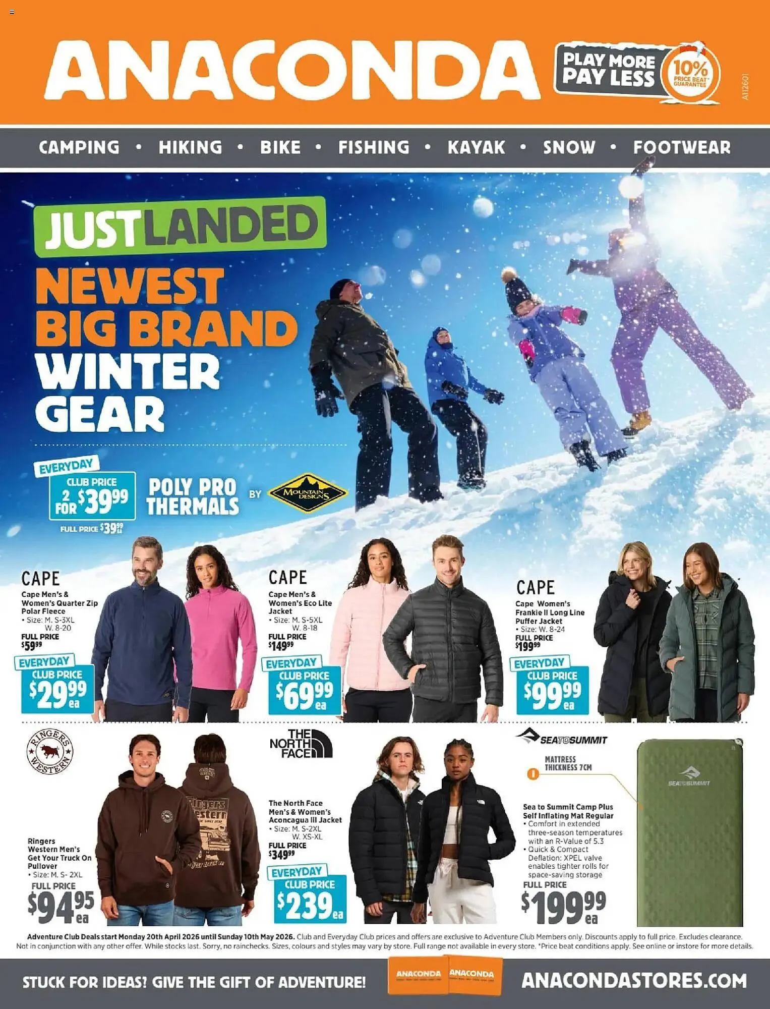 Anaconda catalogue - Catalogue valid from 20 April to 10 May 2026 - page 1