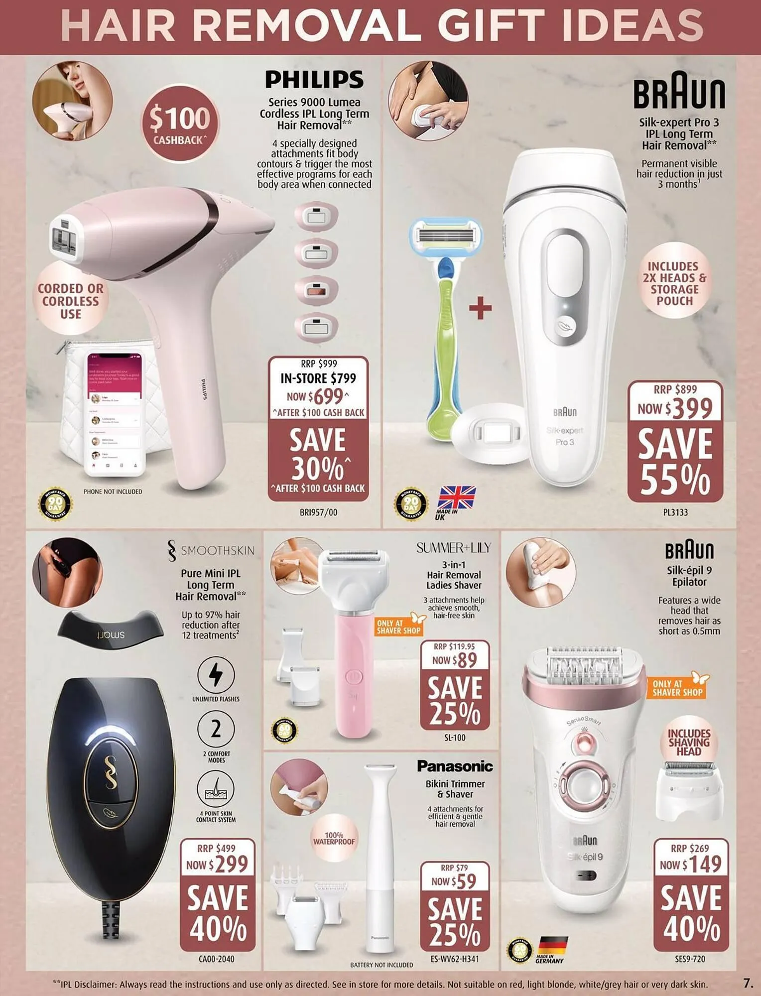 Shaver Shop catalogue - Catalogue valid from 24 April to 12 May 2024 - page 7
