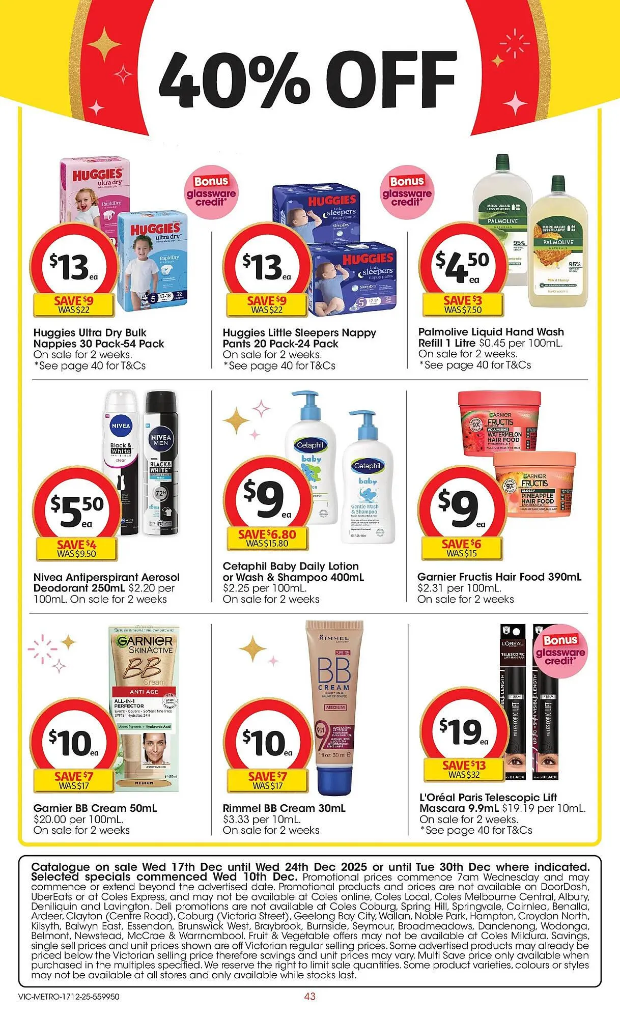 Coles catalogue - Catalogue valid from 17 December to 24 December 2025 - page 43