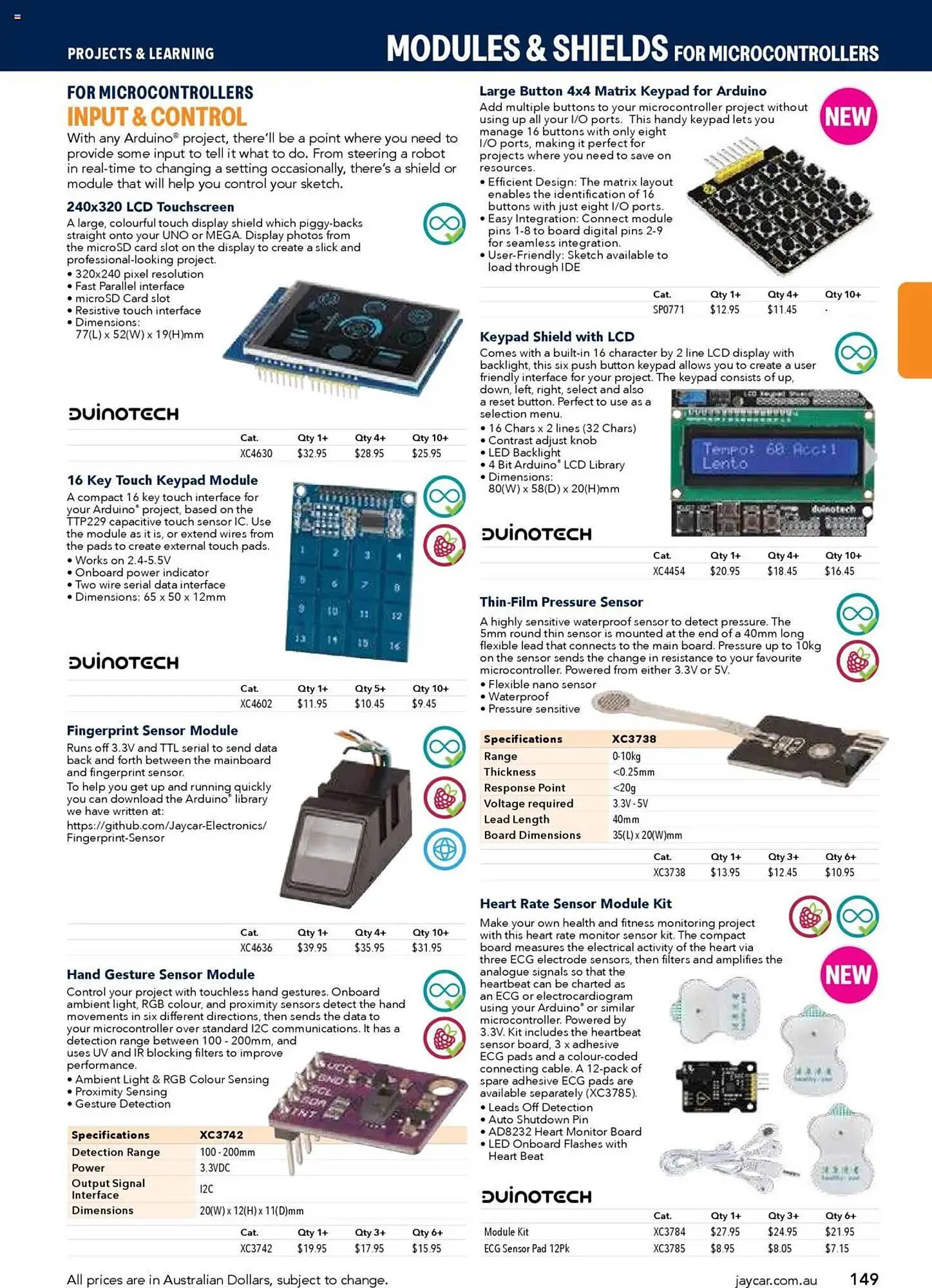 Jaycar Electronics catalogue - Catalogue valid from 8 July to 9 July 2026 - page 149