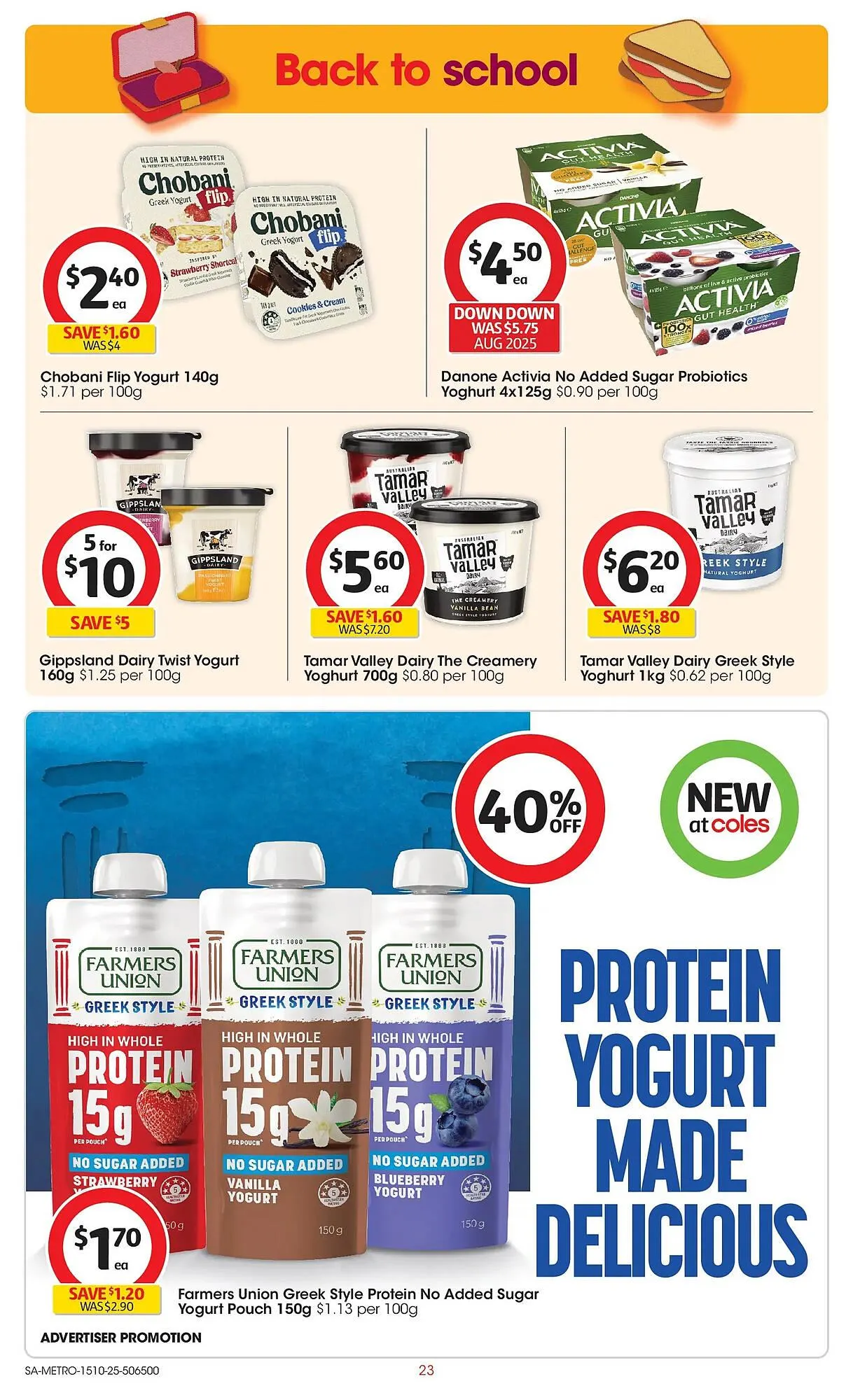 Coles catalogue - Catalogue valid from 14 October to 21 October 2025 - page 23