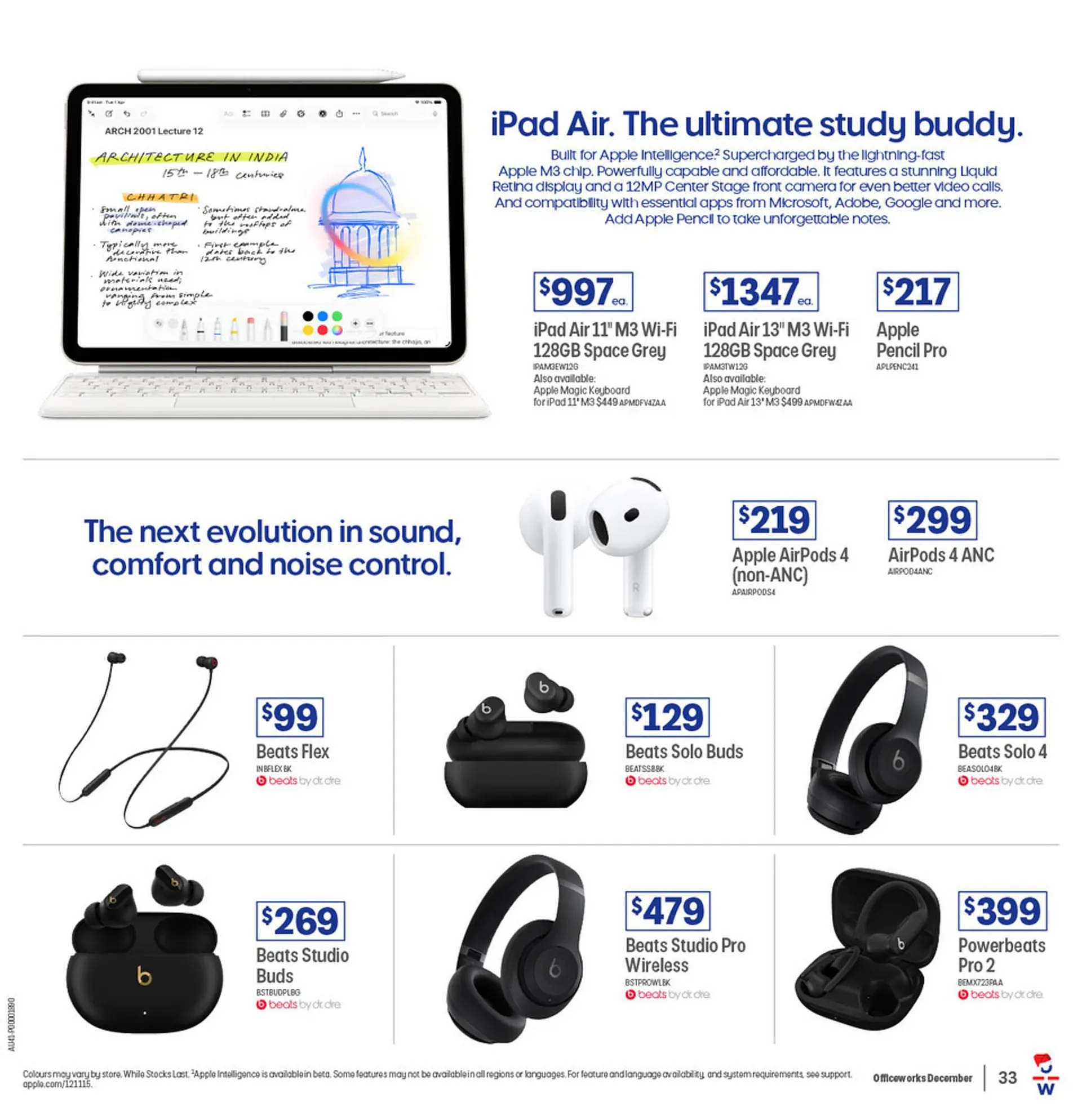 Officeworks catalogue - Catalogue valid from 4 December to 24 December 2025 - page 33
