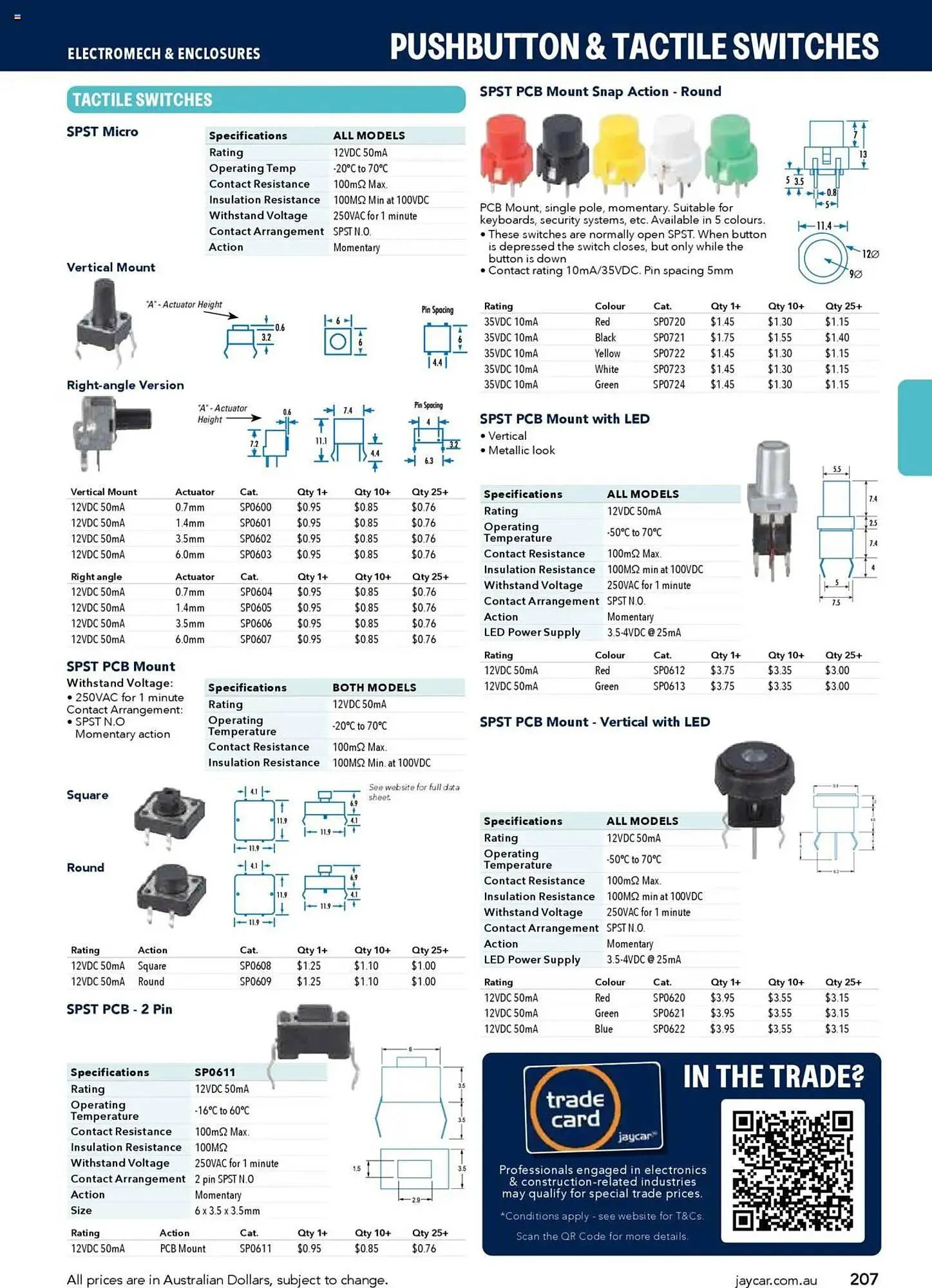 Jaycar Electronics catalogue - Catalogue valid from 8 July to 9 July 2026 - page 207