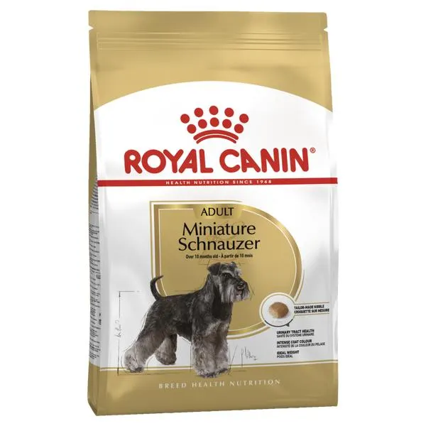 Royal Canin - Miniature Schnauzer Breed Adult Dog Dry Food (3kg)