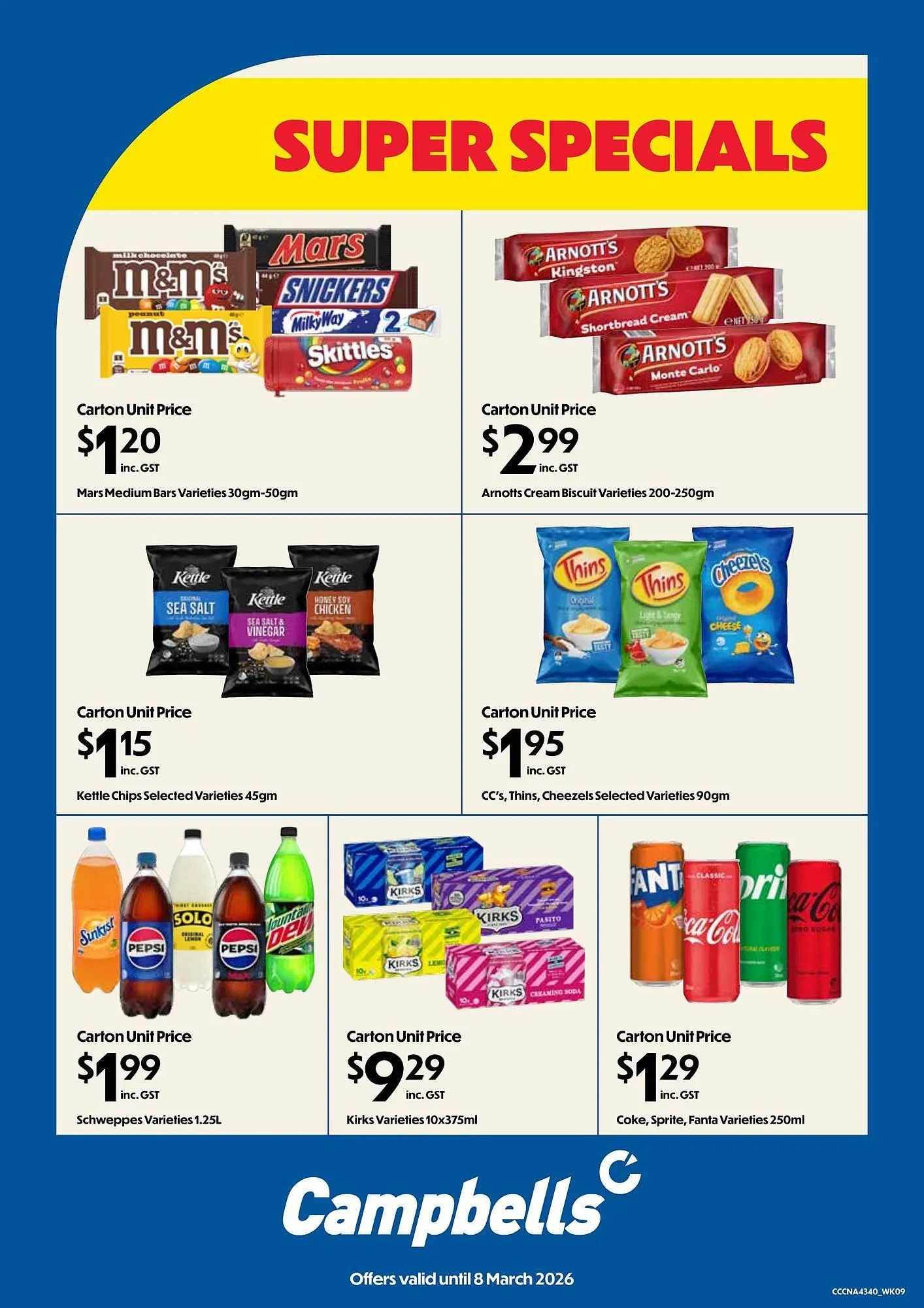 Campbells Wholesale catalogue - Catalogue valid from 23 February to 8 March 2026 - page 1