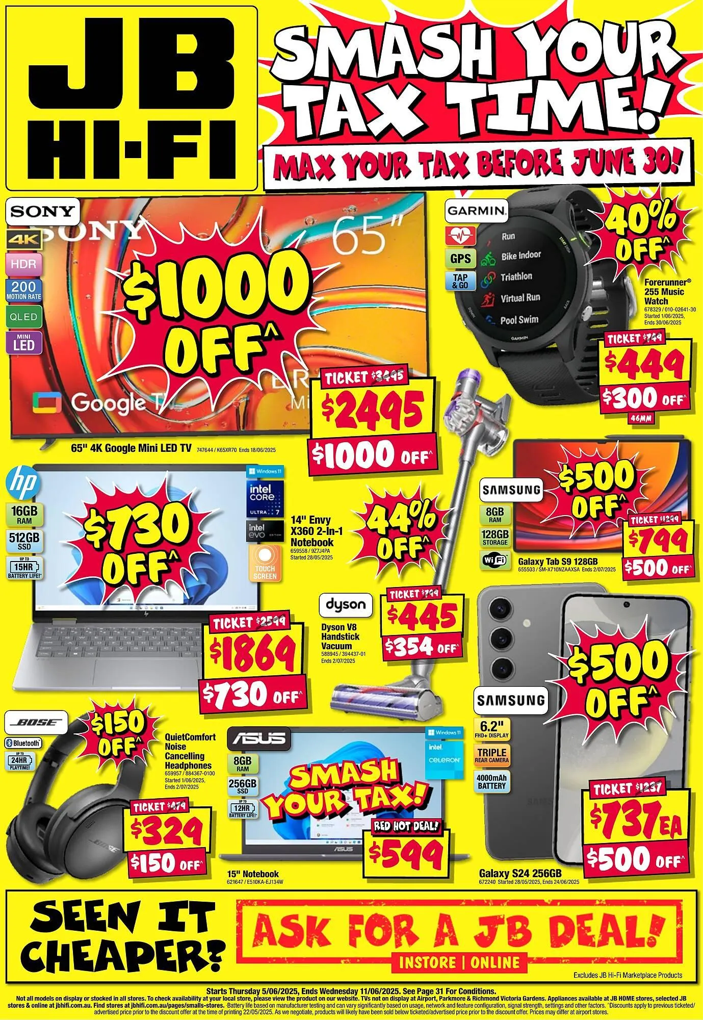 JB Hi-Fi catalogue - Catalogue valid from 5 June to 11 June 2025 - page 1