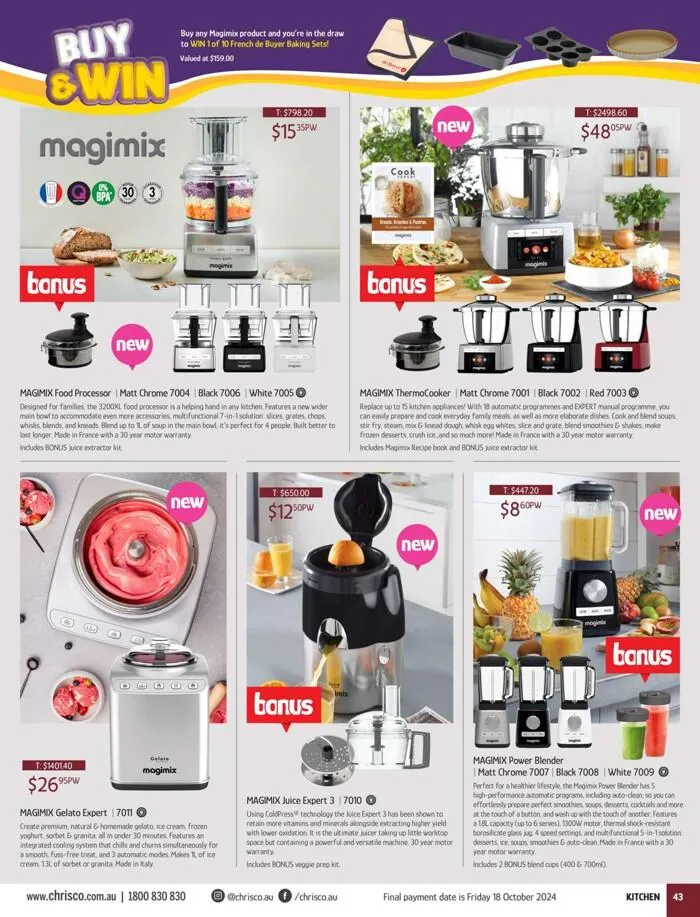 Home & Living 2024 - Catalogue valid from 25 September to 31 December 2024 - page 43