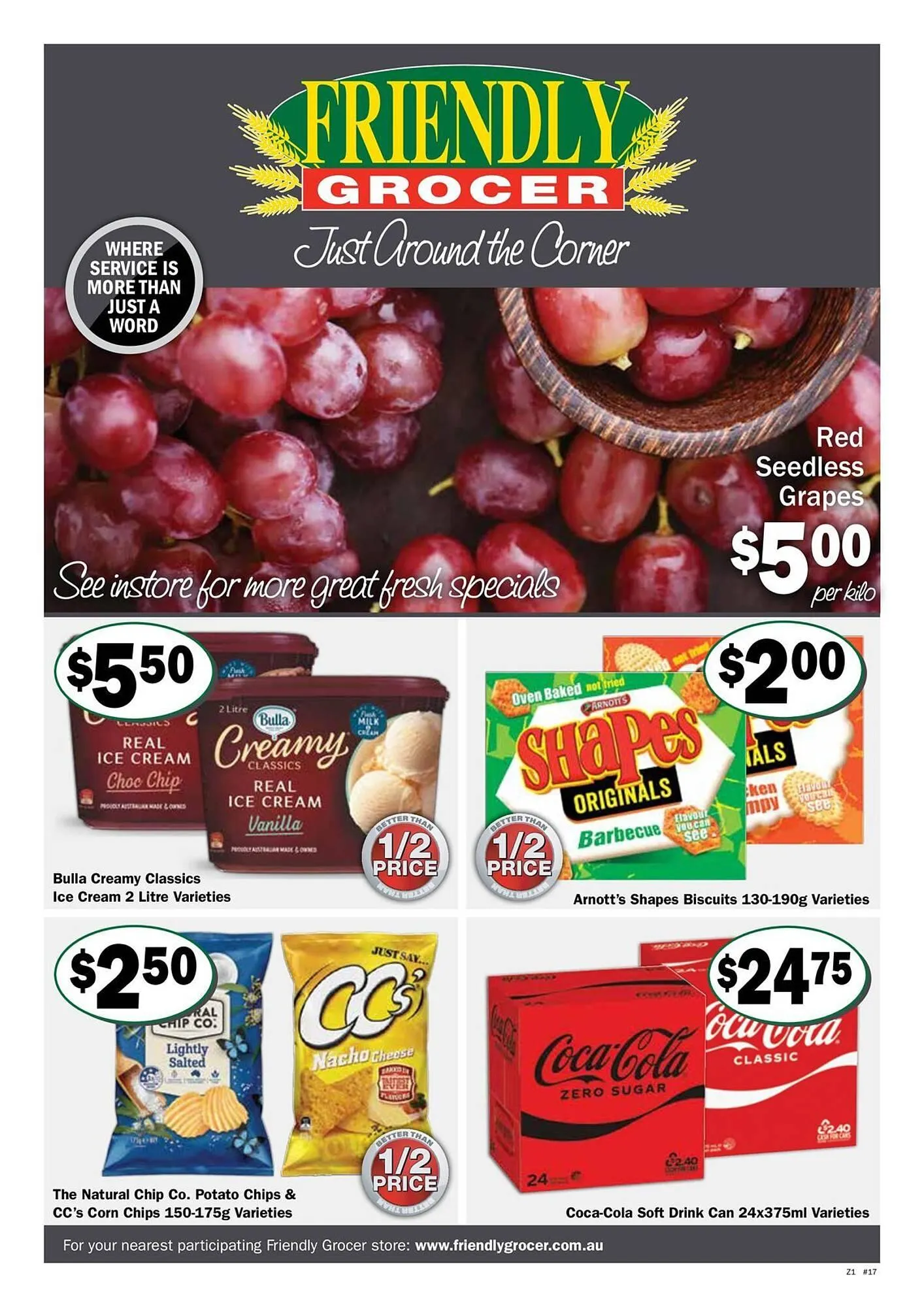 Friendly Grocer catalogue - 1