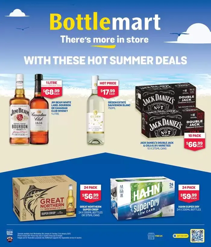 There's More in Store with These Hot Summer Deals - Catalogue valid from 8 January to 21 January 2025 - page 1
