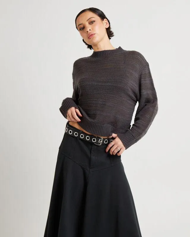 Slub Ladder Knit Jumper