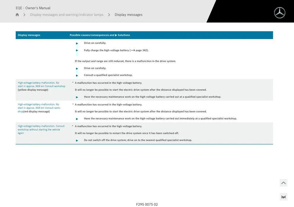 EQE Sedan - Catalogue valid from 11 September to 11 September 2025 - page 884