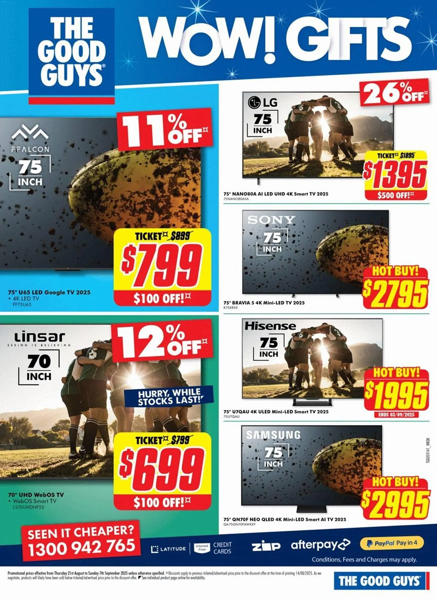 The Good Guys catalogue - Catalogue valid from 21 August to 7 September 2025 - page 7