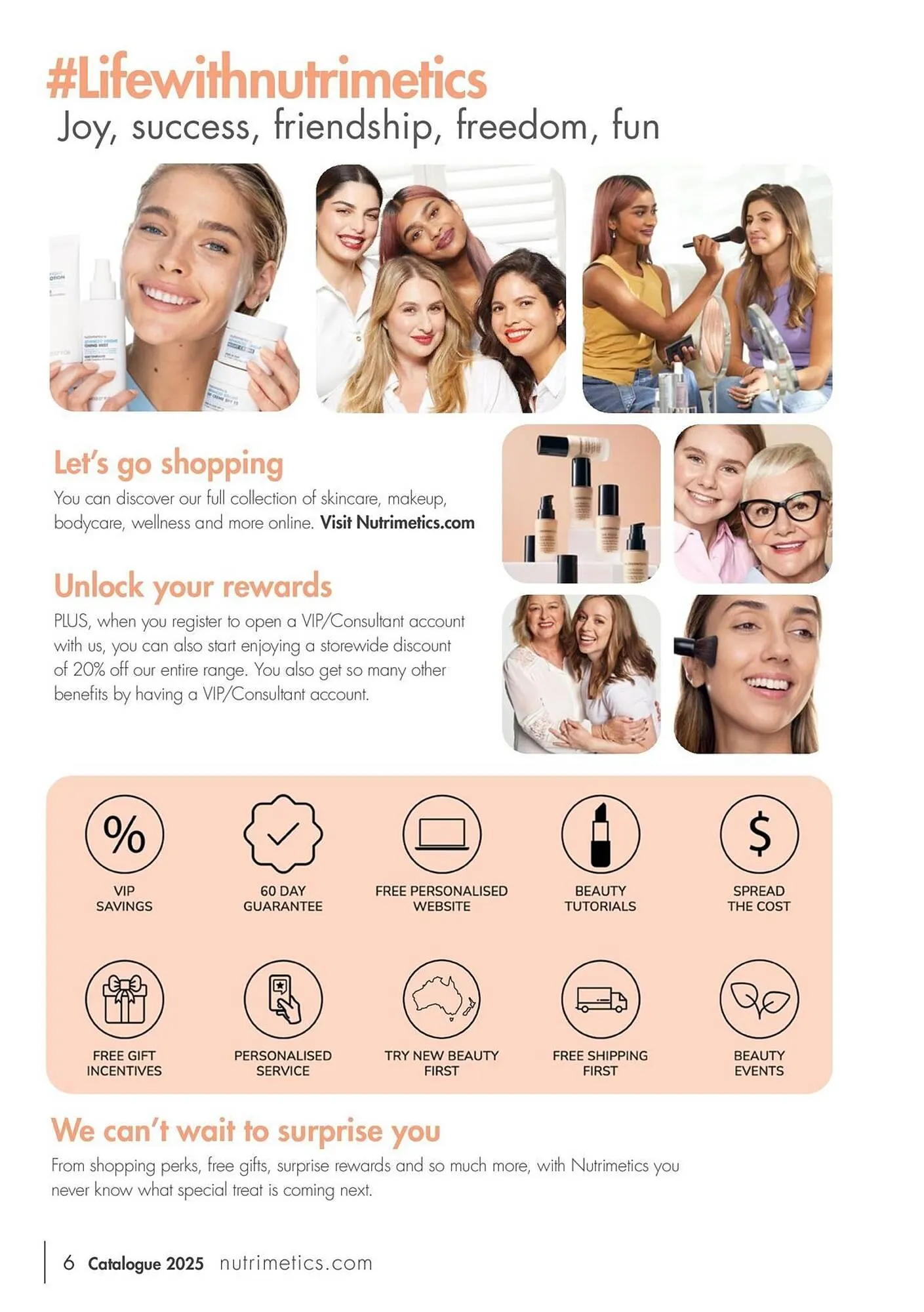 Nutrimetics catalogue - Catalogue valid from 16 January to 31 December 2025 - page 6
