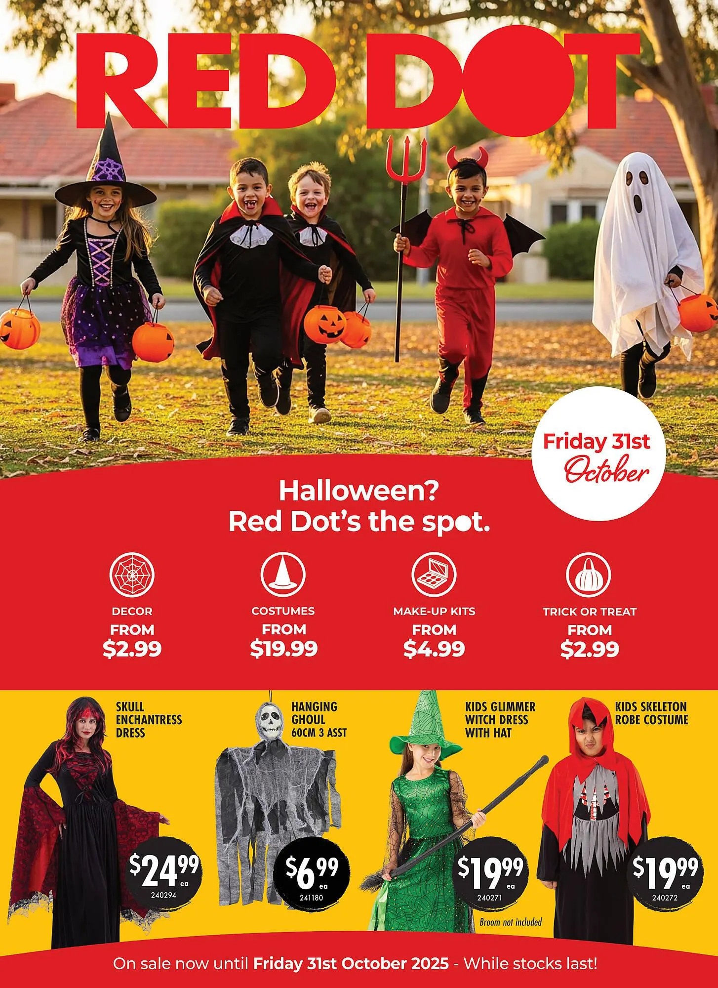 Red Dot catalogue - Catalogue valid from 3 October to 31 October 2025 - page 1