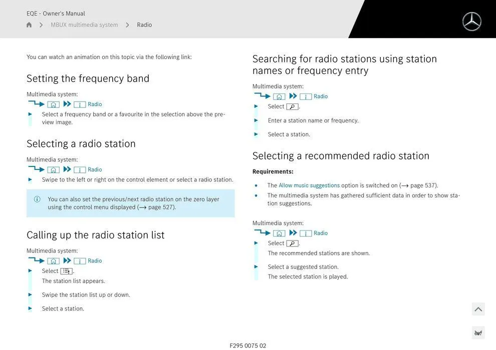 EQE Sedan - Catalogue valid from 11 September to 11 September 2025 - page 687