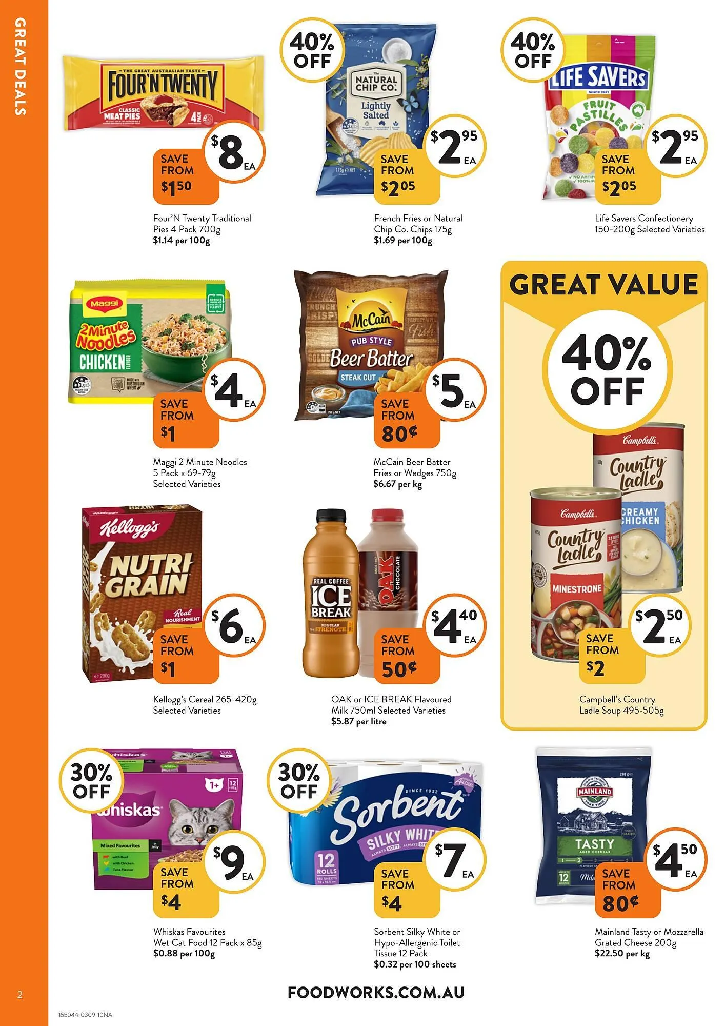 Foodworks catalogue - Catalogue valid from 3 September to 9 September 2025 - page 2