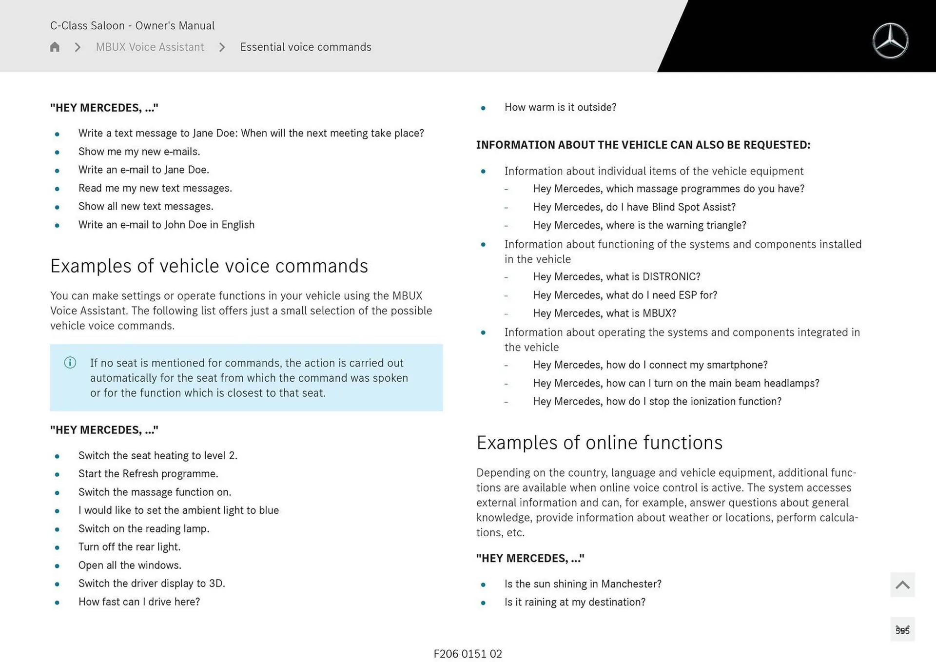 Mercedes-Benz catalogue - Catalogue valid from 28 April to 28 May 2025 - page 555