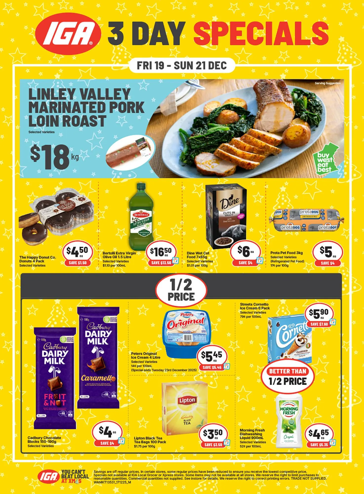 IGA catalogue - Catalogue valid from 19 December to 21 December 2025 - page 1