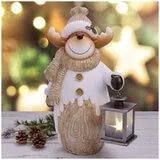 Holiday Figures With Lantern