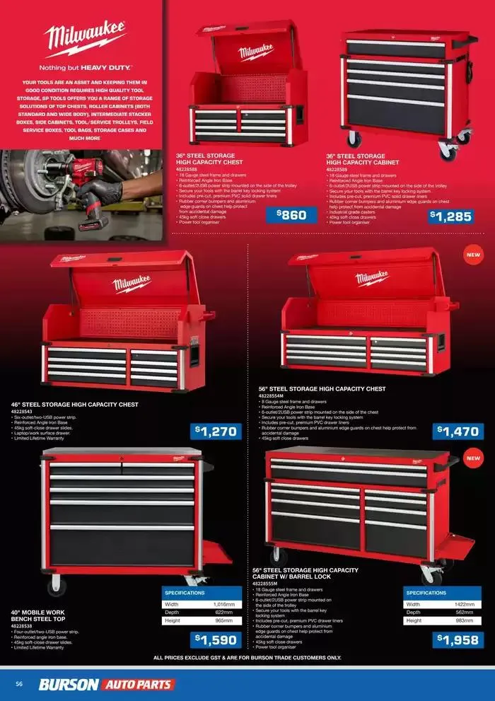 Tools & Equipment Q1 2025 - Catalogue valid from 1 January to 31 March 2025 - page 56