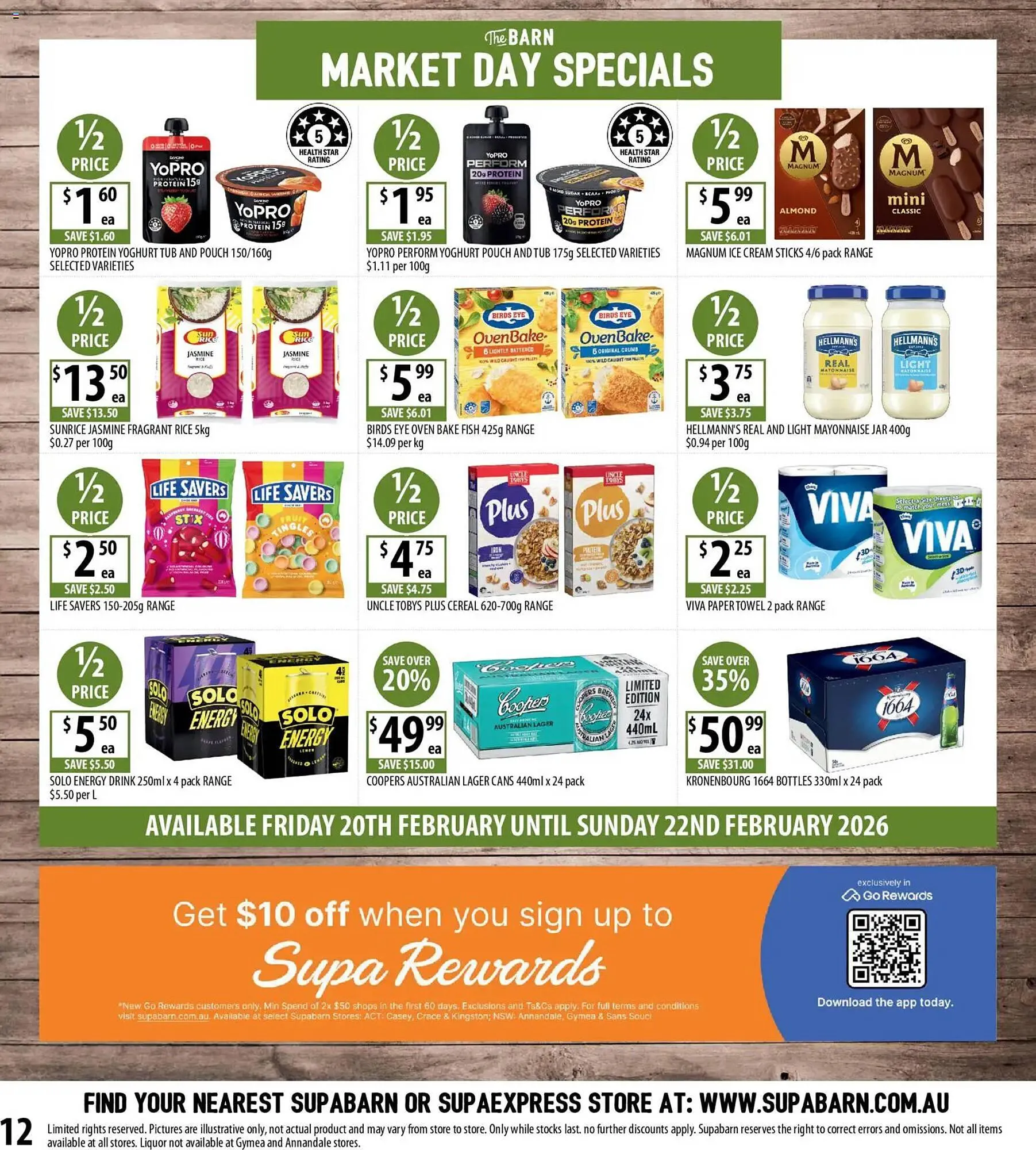 Supabarn catalogue - Catalogue valid from 18 February to 24 February 2026 - page 12