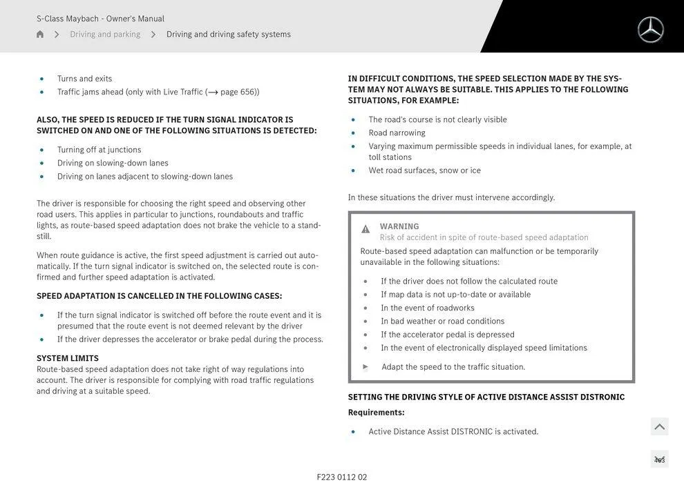 S - Class Maybach - Catalogue valid from 11 September to 11 September 2025 - page 463