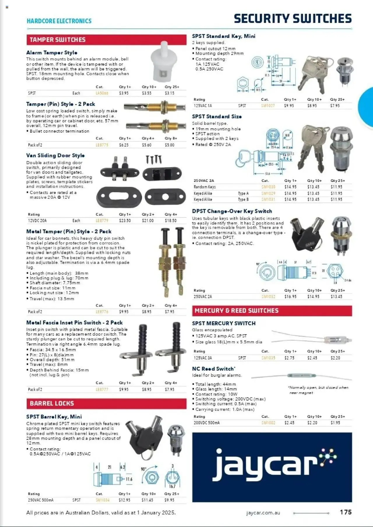 Jaycar Celebrating 40 Years in Electronics - Catalogue valid from 1 January to 29 August 2025 - page 144