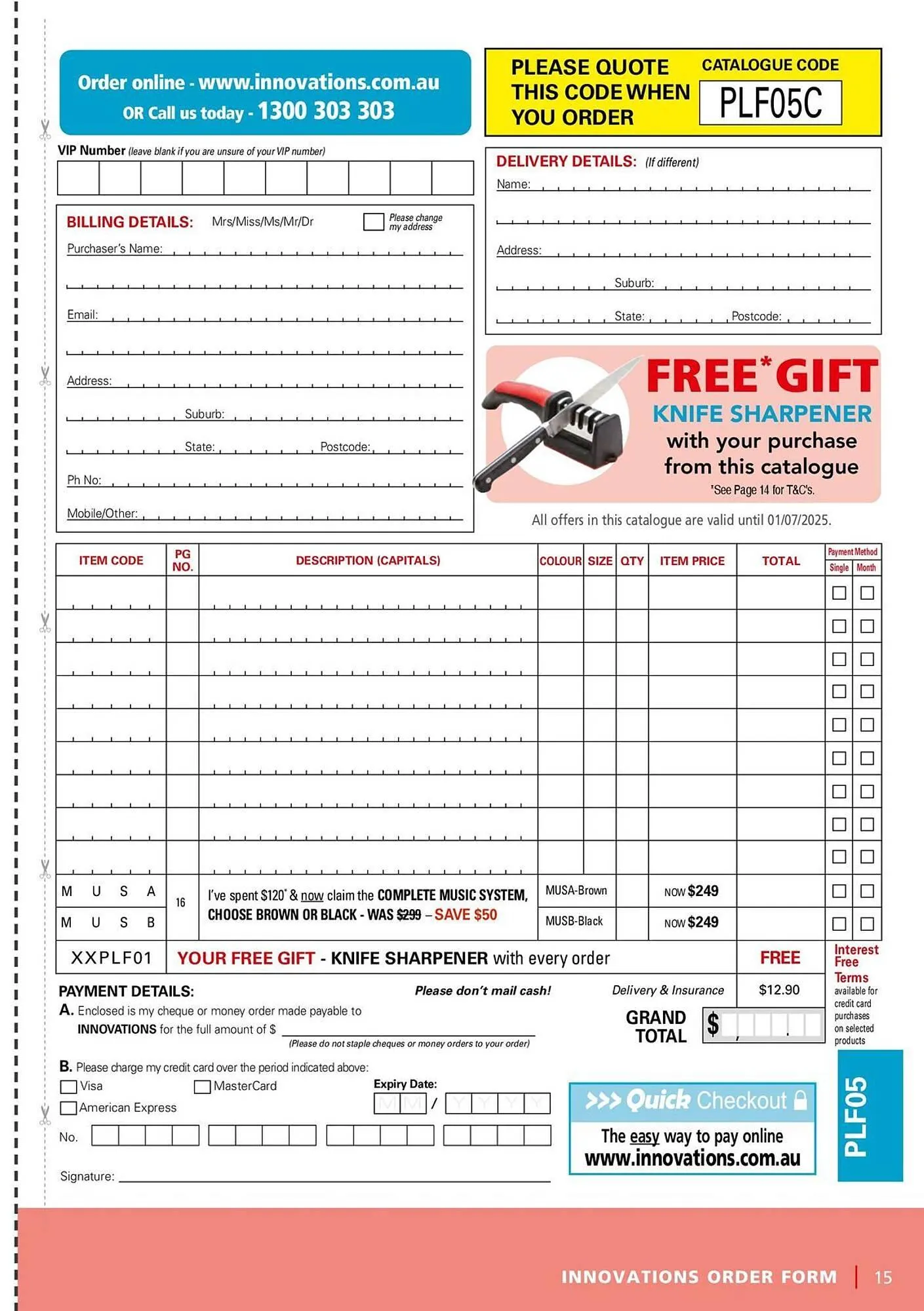 Innovations catalogue - Catalogue valid from 20 May to 31 August 2025 - page 15