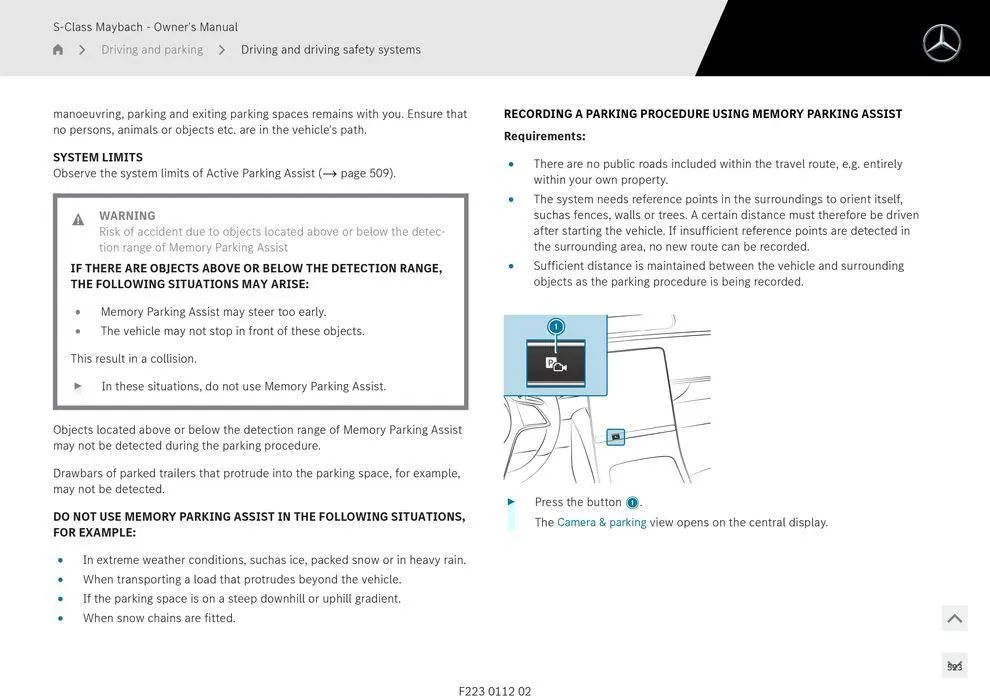 S - Class Maybach - Catalogue valid from 11 September to 11 September 2025 - page 523