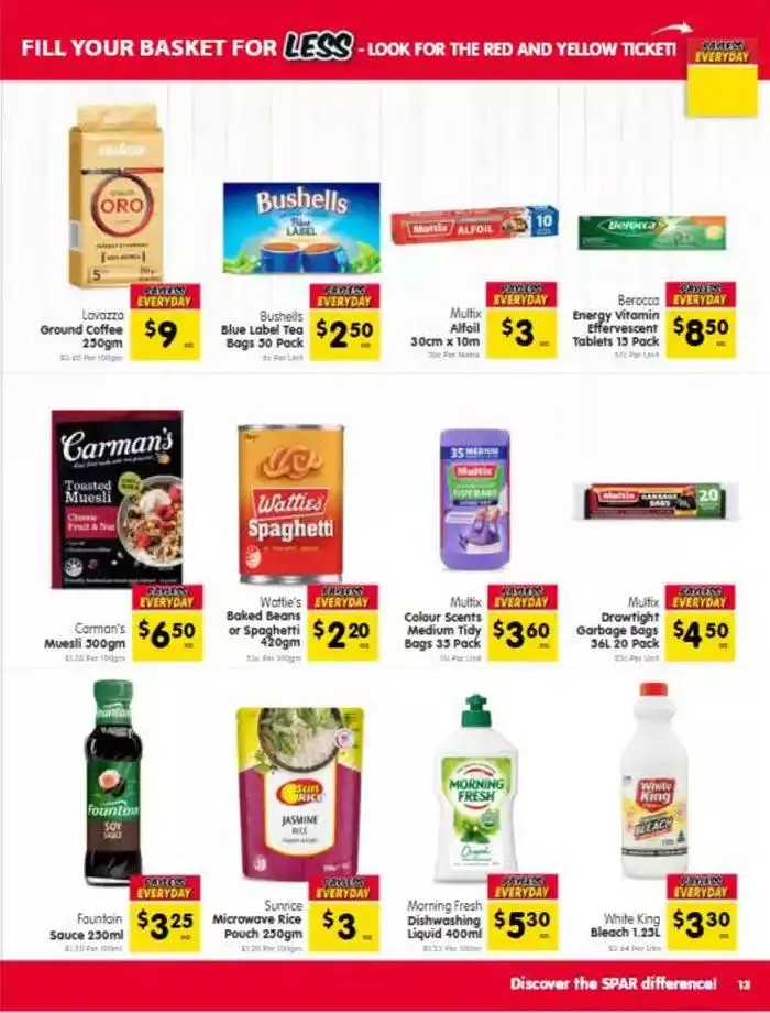 SPAR 26/03 - Catalogue valid from 26 March to 1 April 2025 - page 13