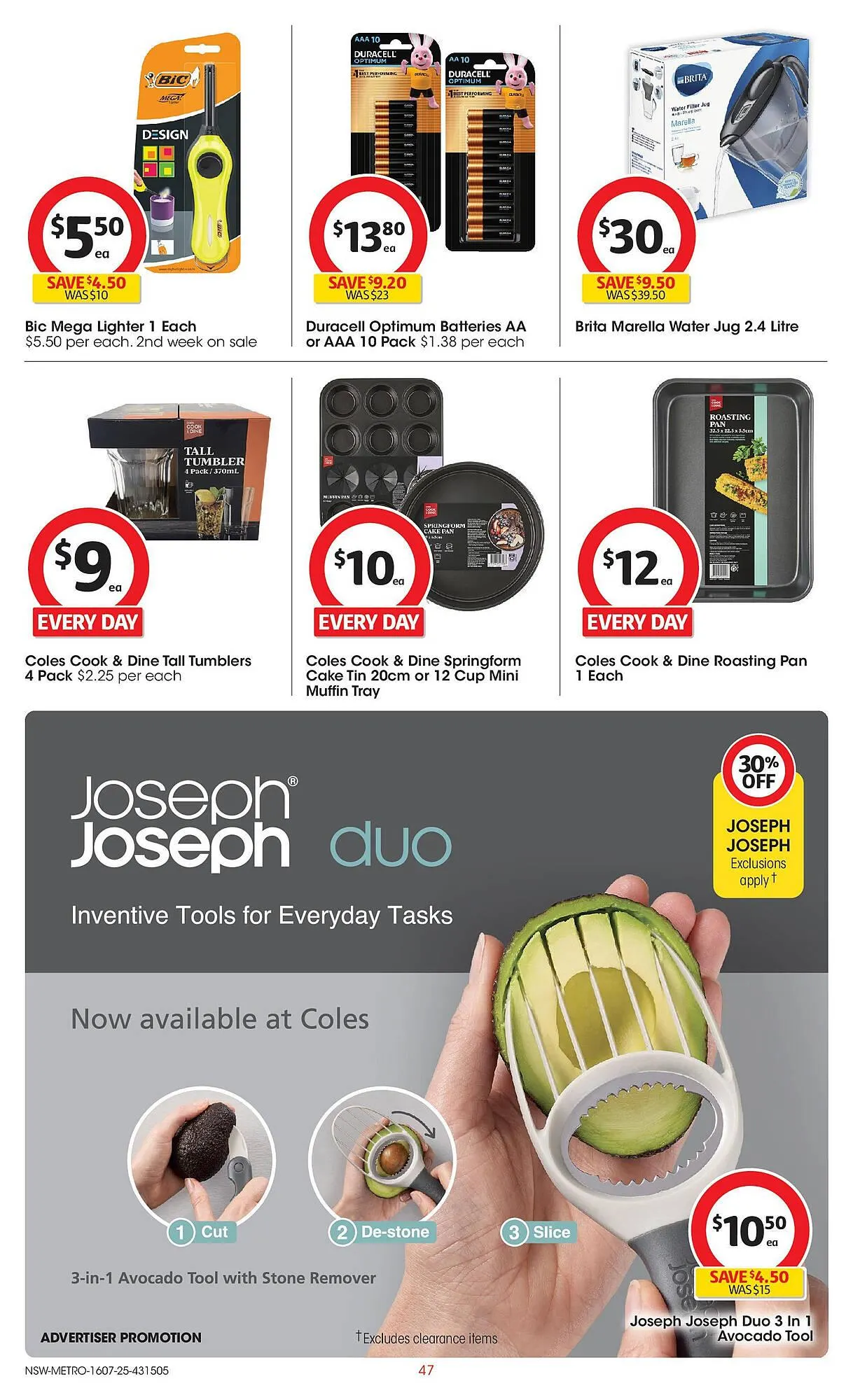 Coles catalogue - Catalogue valid from 15 July to 22 July 2025 - page 47