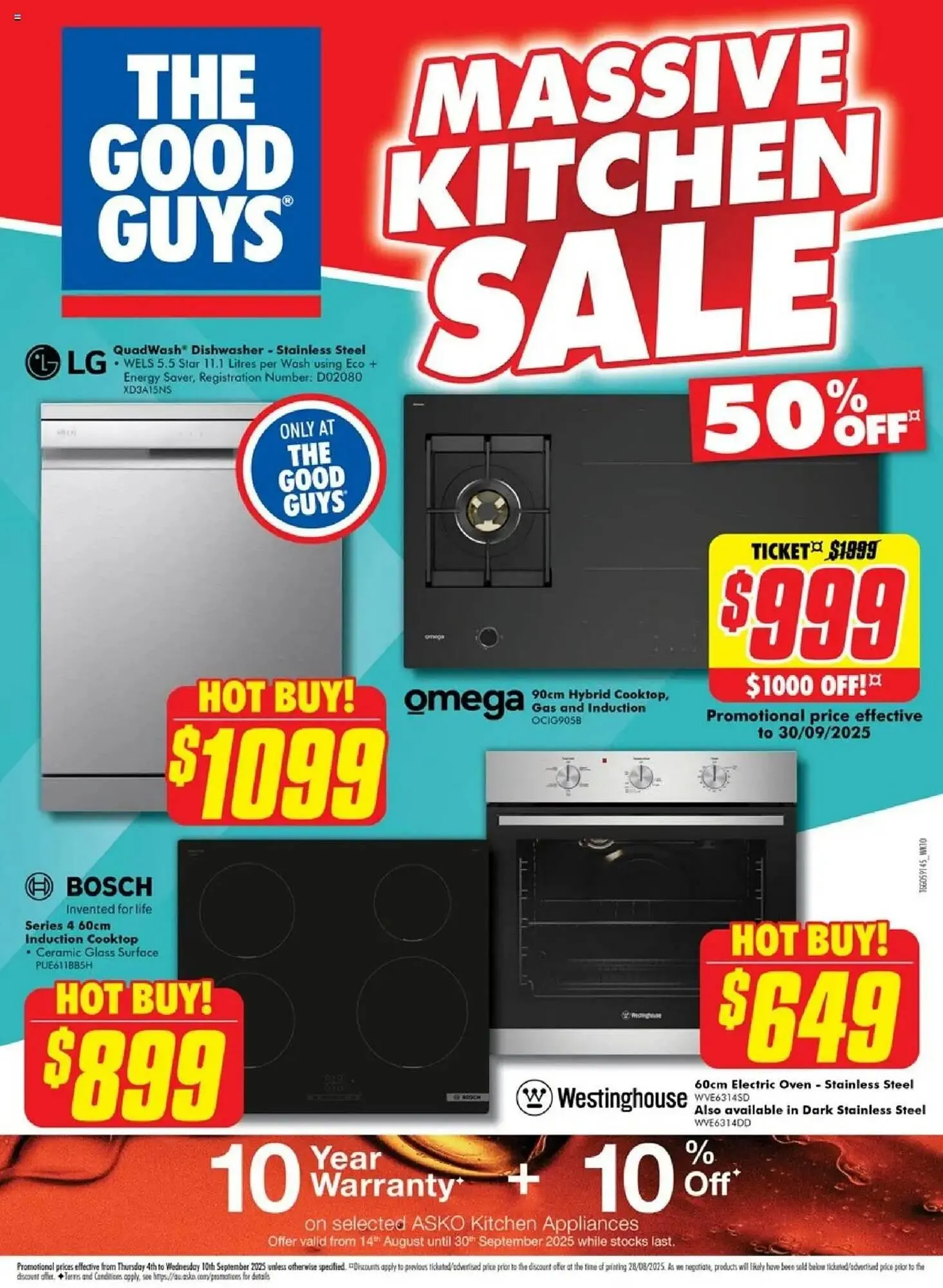The Good Guys catalogue - Catalogue valid from 4 September to 10 September 2025 - page 1