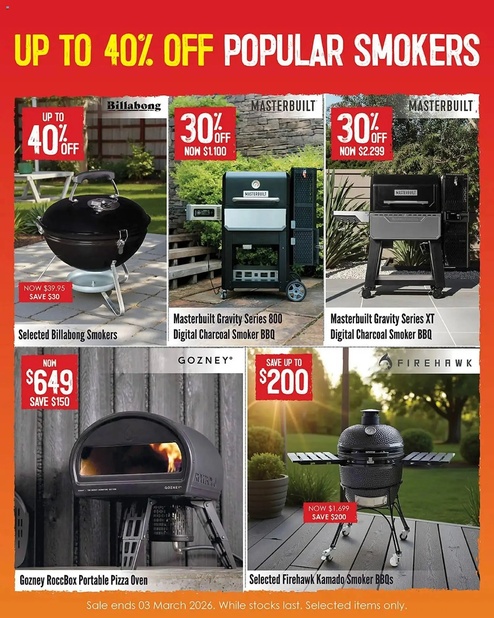 Barbeques Galore catalogue - Catalogue valid from 5 February to 3 March 2026 - page 3