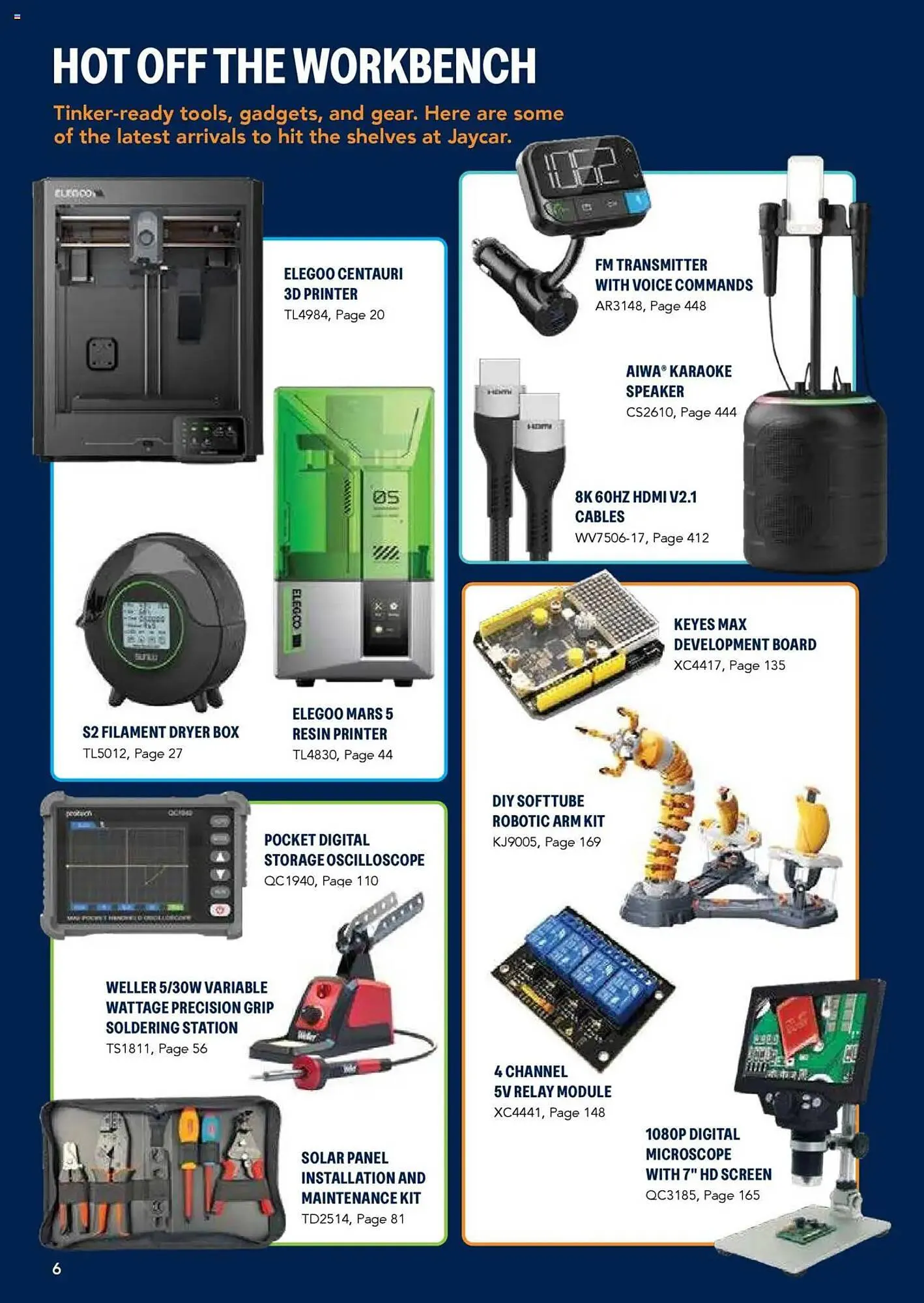 Jaycar Electronics catalogue - Catalogue valid from 8 July to 9 July 2026 - page 6
