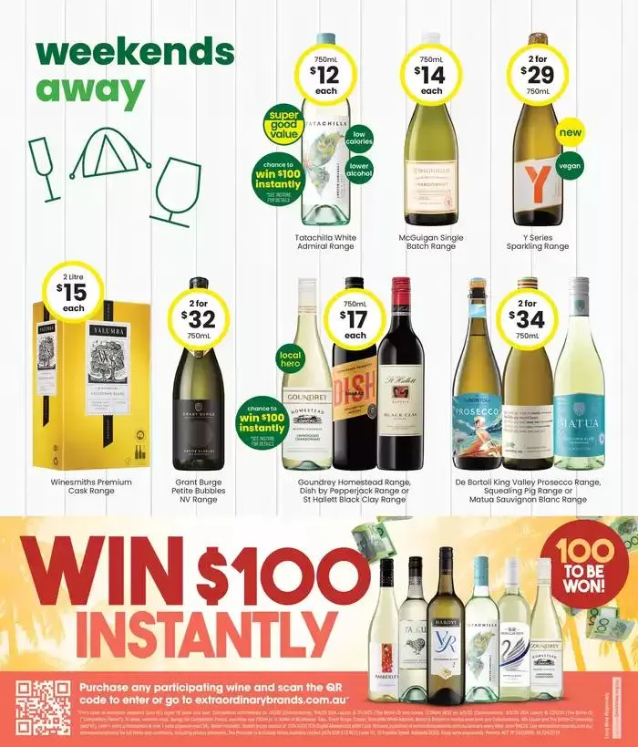 Good Value Booze, For Long Weekends. - Catalogue valid from 14 April to 27 April 2025 - page 7