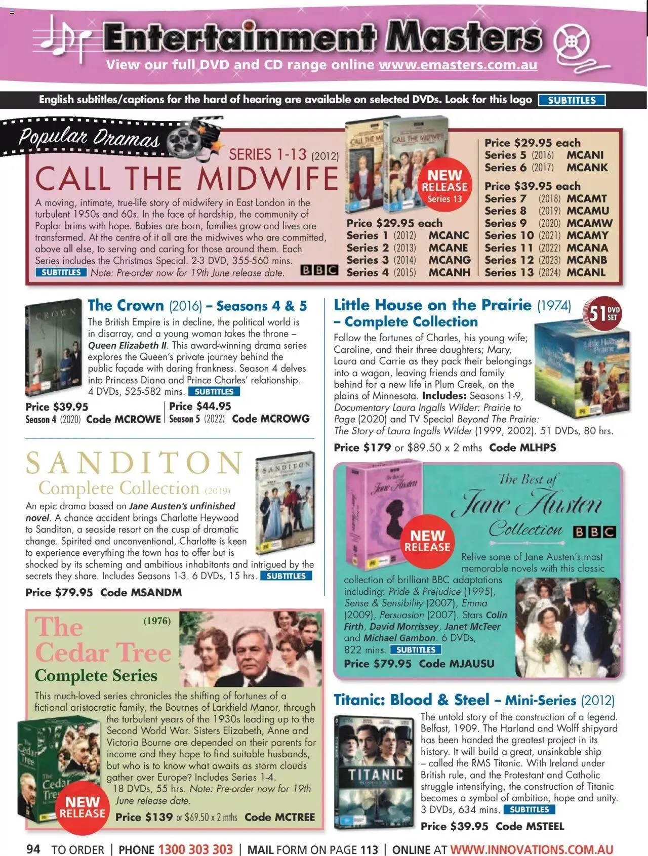 Innovations Catalogue Winter Essentials 2024 - Catalogue valid from 29 May to 31 December 2024 - page 94