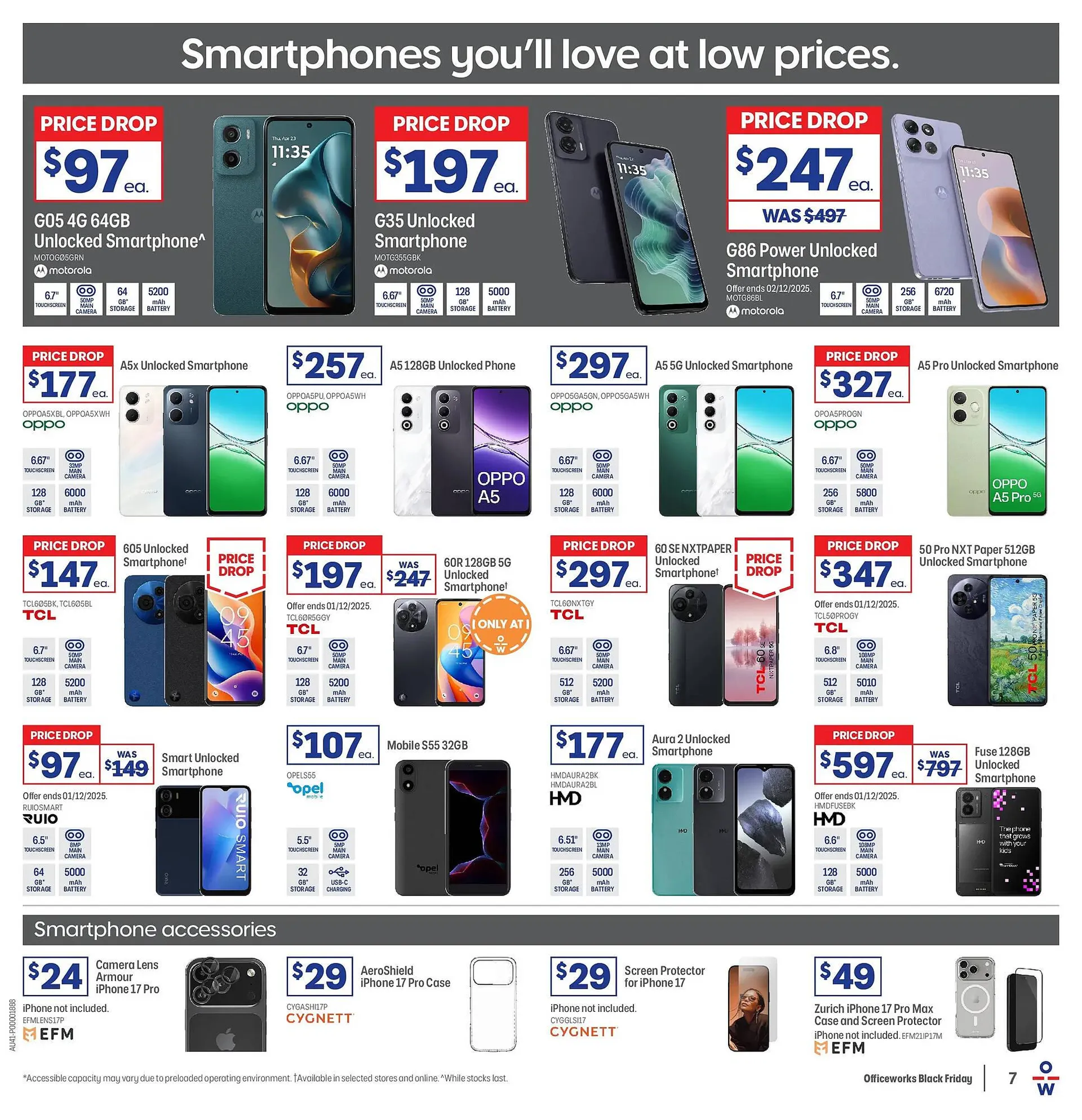 Officeworks catalogue - Catalogue valid from 16 November to 30 November 2025 - page 7