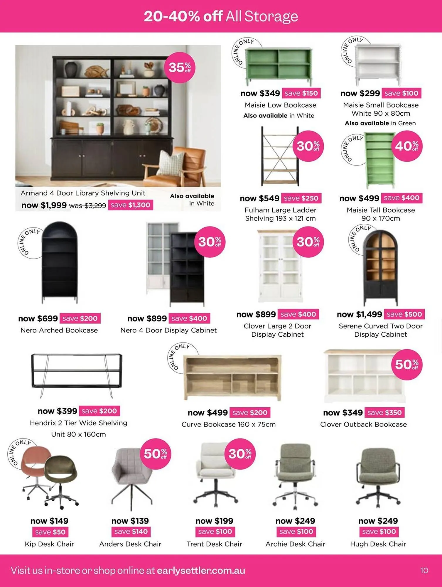 Early Settler catalogue - Catalogue valid from 30 October to 30 November 2025 - page 10