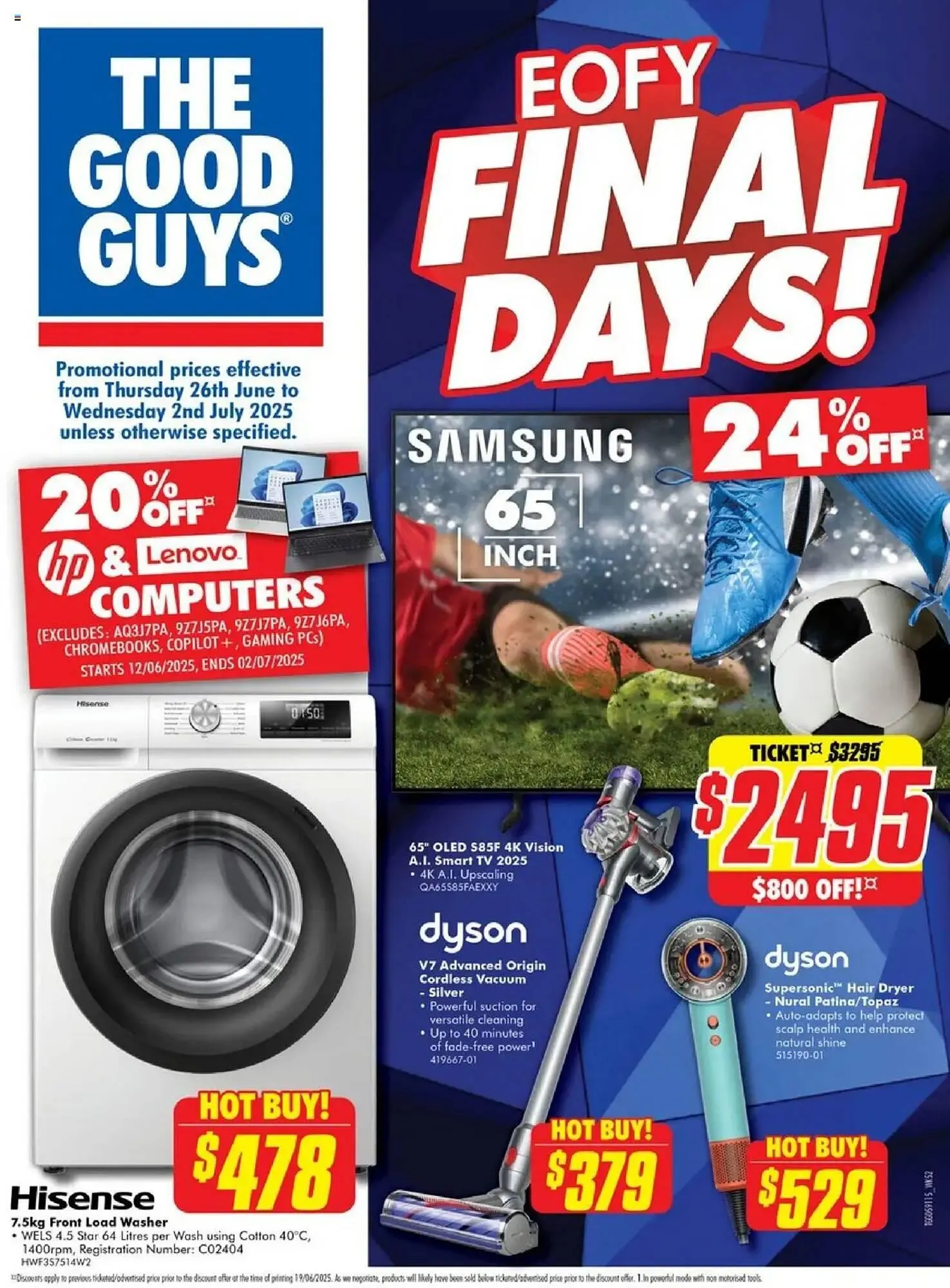The Good Guys catalogue - Catalogue valid from 26 June to 2 July 2025 - page 1