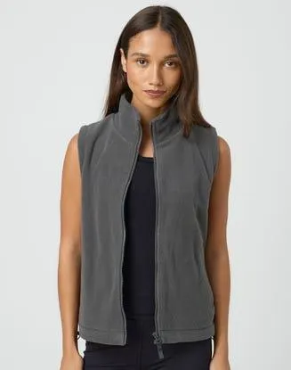 Zip Up Fleece Vest