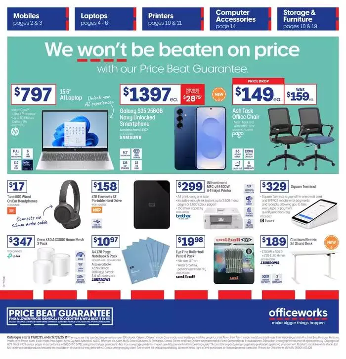 We Won’t Be Beaten On Price - 1