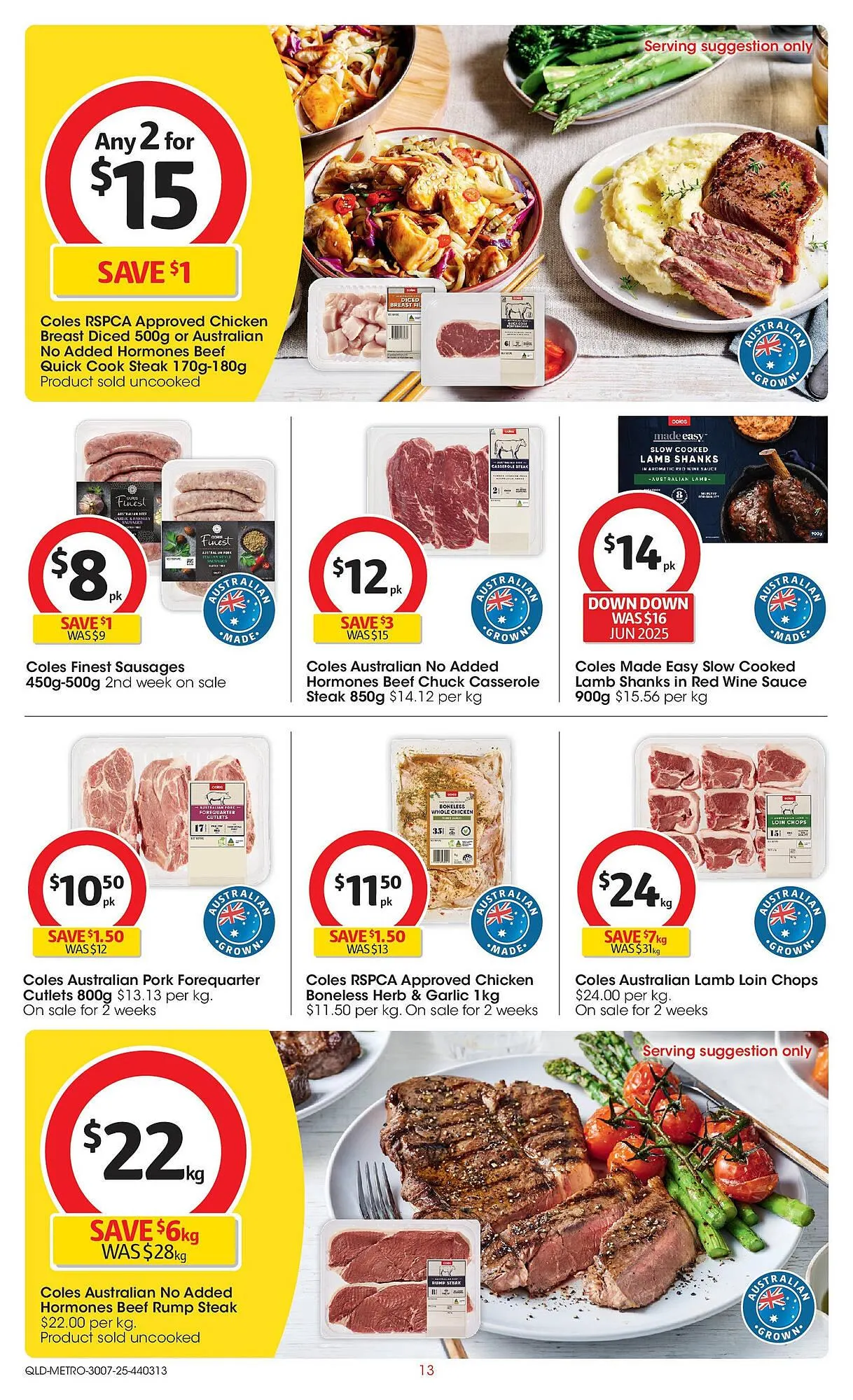 Coles catalogue - Catalogue valid from 29 July to 5 August 2025 - page 13