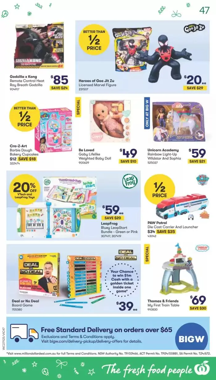 Weekly Specials - 04/12 - Catalogue valid from 4 December to 10 December 2024 - page 47