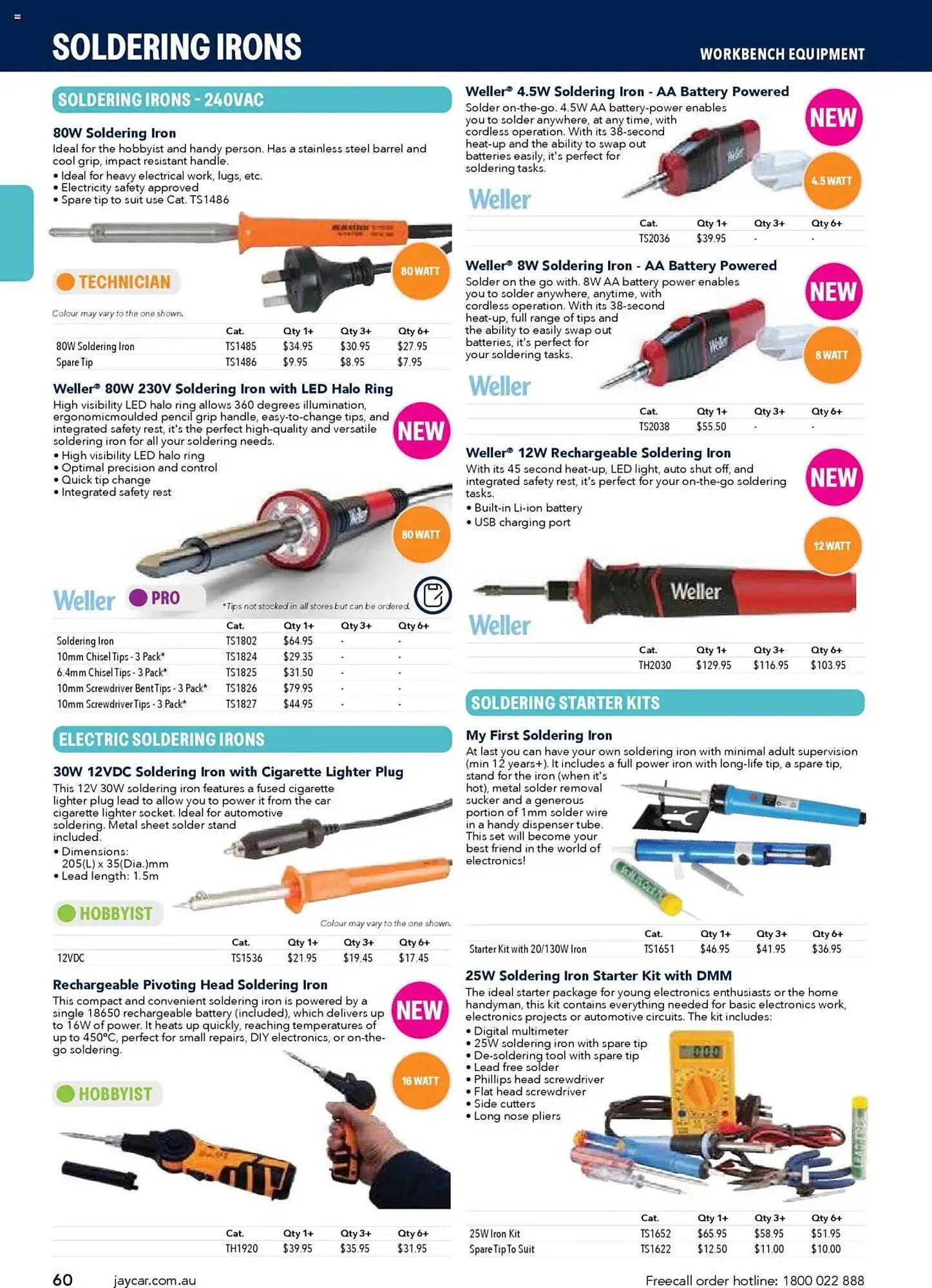 Jaycar Electronics catalogue - Catalogue valid from 8 July to 9 July 2026 - page 60