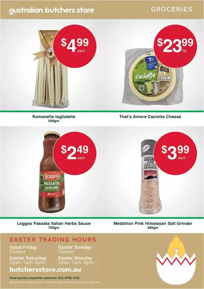 Weekly Specials - Catalogue valid from 14 April to 27 April 2025 - page 4
