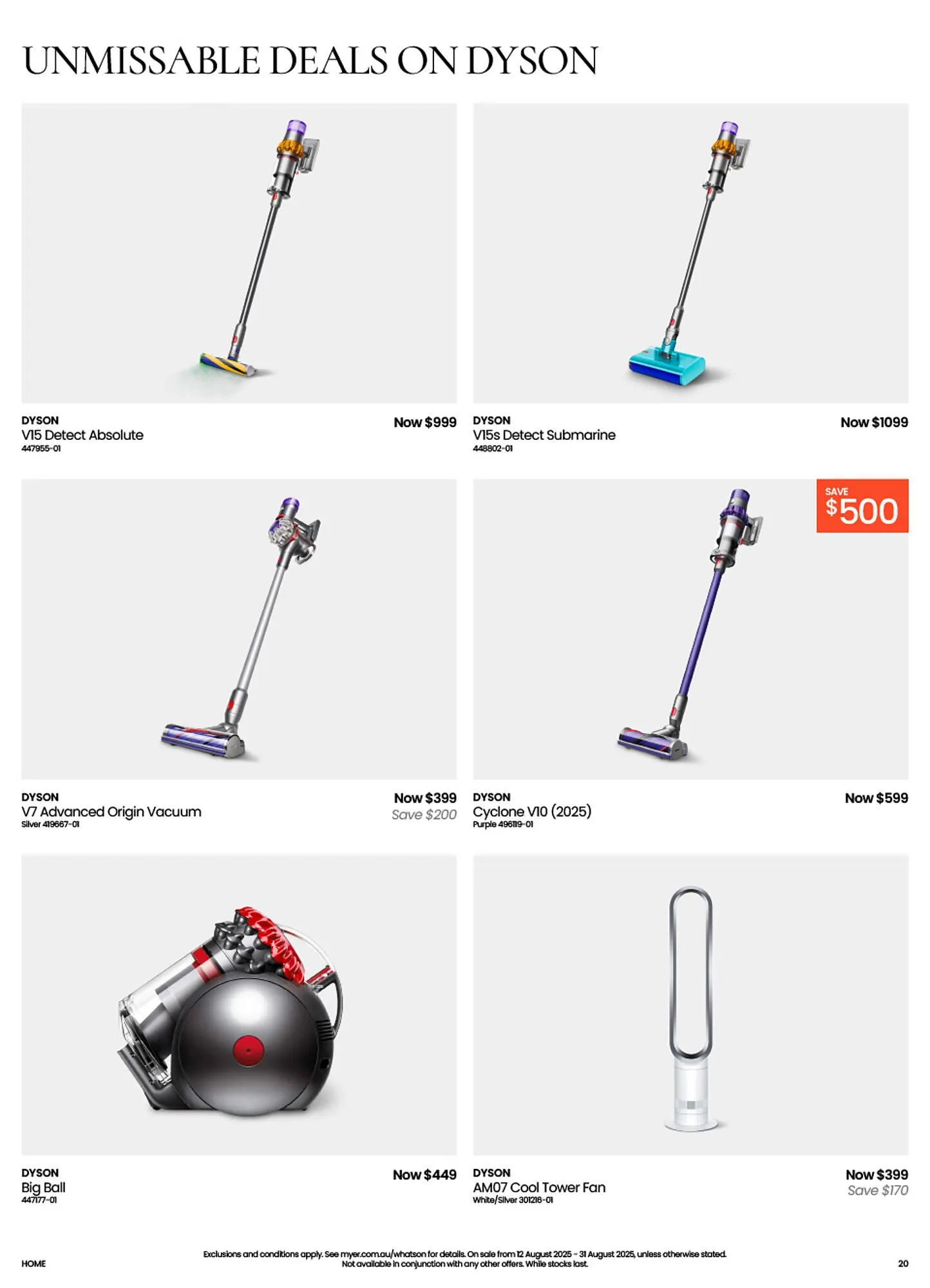 Myer catalogue - Catalogue valid from 12 August to 31 August 2025 - page 20